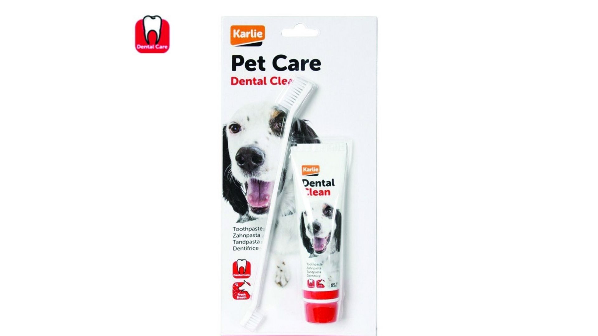 Karlıe Köpek Diş Fırçası+macunu 85g